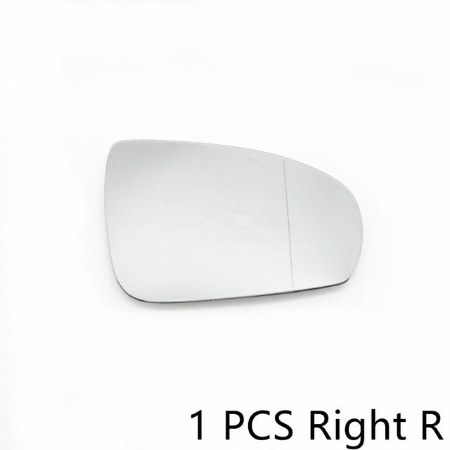 Exterior Rearview Mirror Lens White Glass With Heated Left Right For Mercedes Benz CLS C219 W219 CLS280 300 320 350 2008-2010