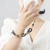 European and American Long Acrylic Neck Mobile Phone Lanyard Ins Wind Color Beaded Mobile Phone Chain Key Pendant Rope