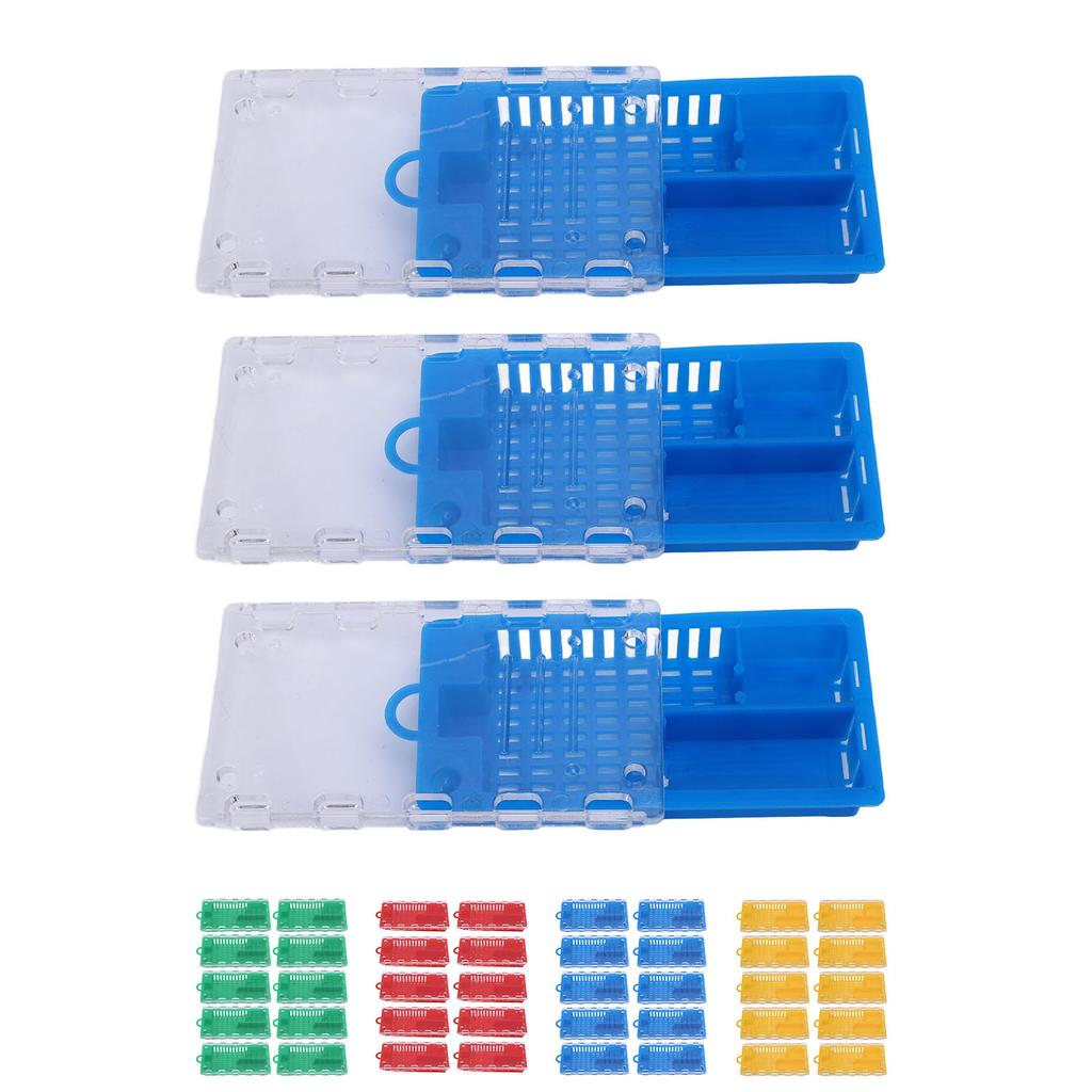 10Pcs Portable Queen Bee Cage Plastic Queen Bee Transporting Catcher Beekeeping Supplies Lightweight Beekeeper Equipment