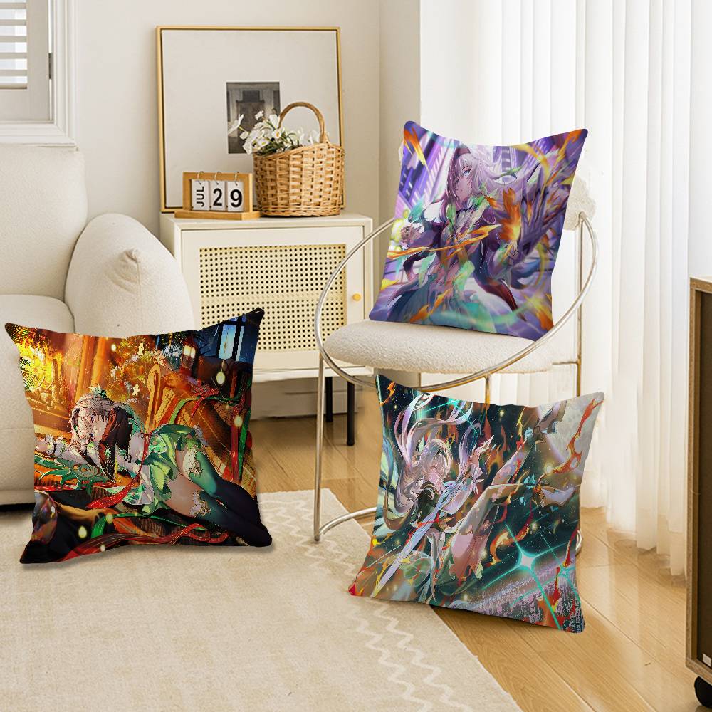 Honkai Star Rail Firefly Pillow Cover Design Cushion Cover Decor Holiday Decorati