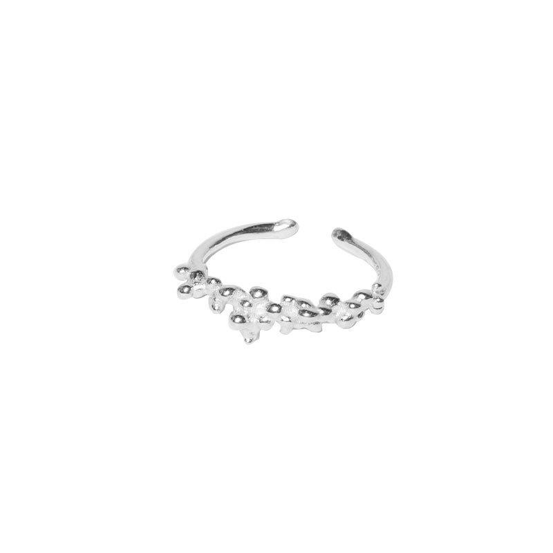 Highend 925 Silver Minimalist Ring With Unique Geometric Patterns For Modern Women