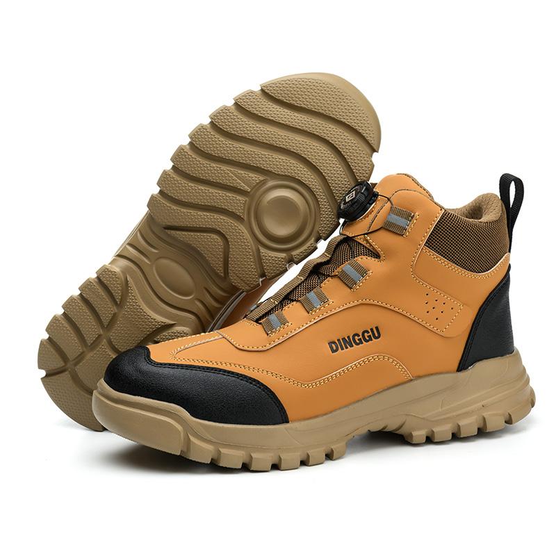 

Высокие ботинки с металлическим подноском Рабочая обувь безопасности Водонепроницаемая защитная обувь Походные рабочие ботинки Ударопрочные Защита от прокола Неразрушимые ботинки 38