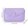 Card Bag Lichee Pattern Wallets Korean Style Envelope Change Bag Fashion Short Clutch Bag  Women