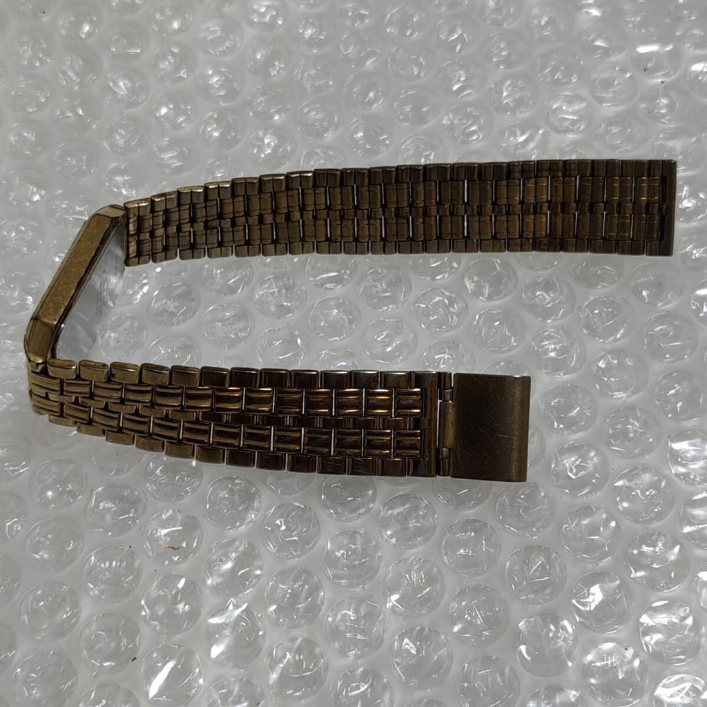 SEIKO Gold Quartz Watch Square Watch Management K26S moving [Working Condition] Men's V701-5J30