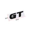 AABLA1 3D metal chrome sliver black red GT SPORT for VW Volkswagen Polo Passat Golf 5 MK5 Edition Emblem Badge autocar Sticker