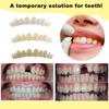 6Pcs Natural Shade Denture Temporary Filling Kit Gap Filling Temporary Tooth Replacement Kit  Home