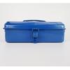 Heavy Duty Metal Tool Box Case With Ergonomic Handle Rust Resistant Coating Generous Capacity For DIY Professional Use
