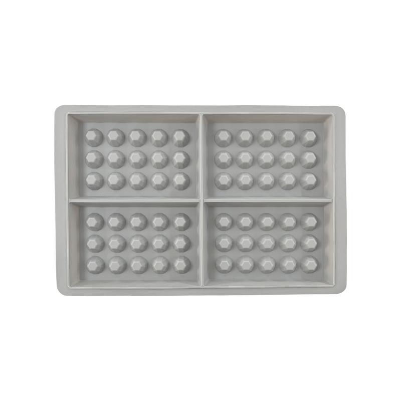 Waffles Silicone Baking Tray Circular Square Muffin Mold Silicone Baking Tray Bread Baking Tool