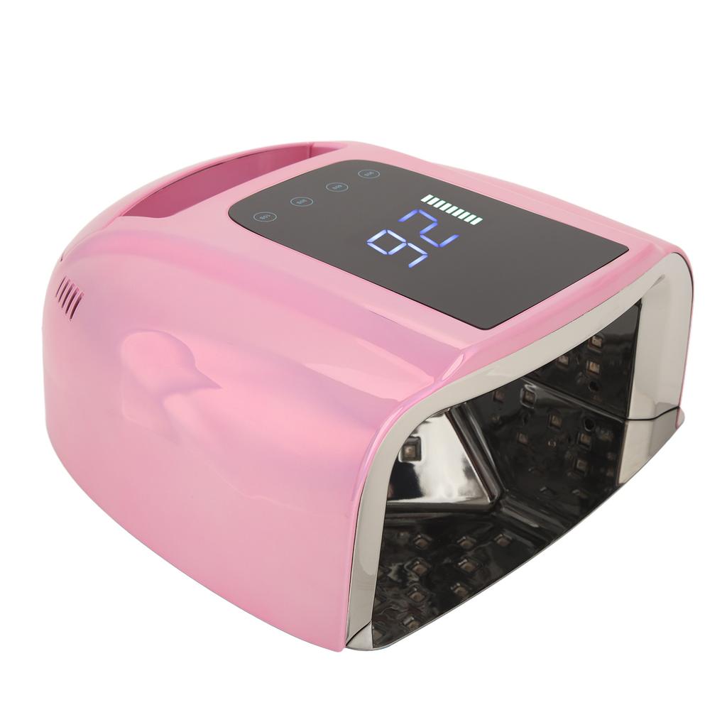 96W Nail Polish Dryer 42pcs Light Chips Intelligent Induction Rechargeable Nail Gel Curing Lamp