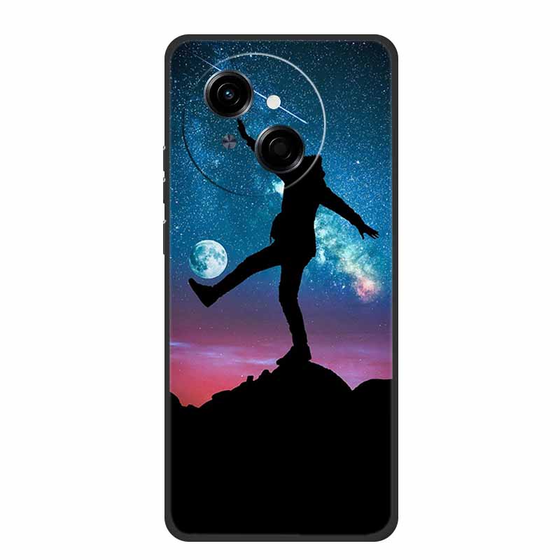 For Tecno Spark Go 1 S Case Coque Black Silicone Soft Phone Case For Tecno Spark 40C Go 1S Pop 9 4G Back Cover Case 40 C Funda