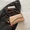 Summer new foreign style women's bag casual texture handbag niche foreign style simple solid color shoulder armpit bag