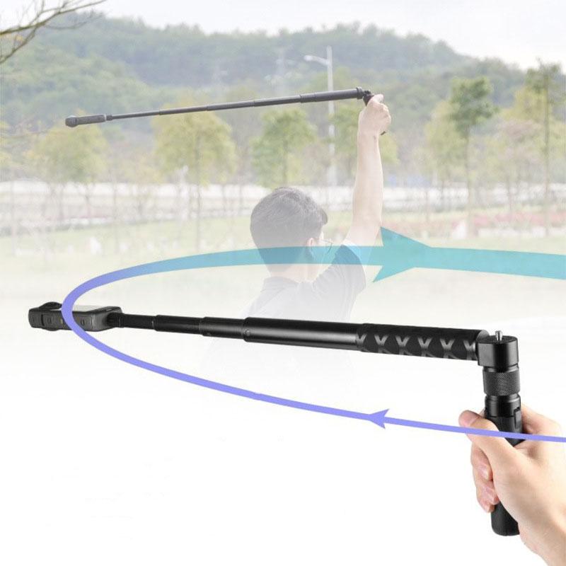 Time Invisible Selfie Stick for Insta360 X4 X3 X2 GoPro 12 11 10 9 8 DJI Action 4/3 SJCAM Selfie Stick Bundle Handle 7