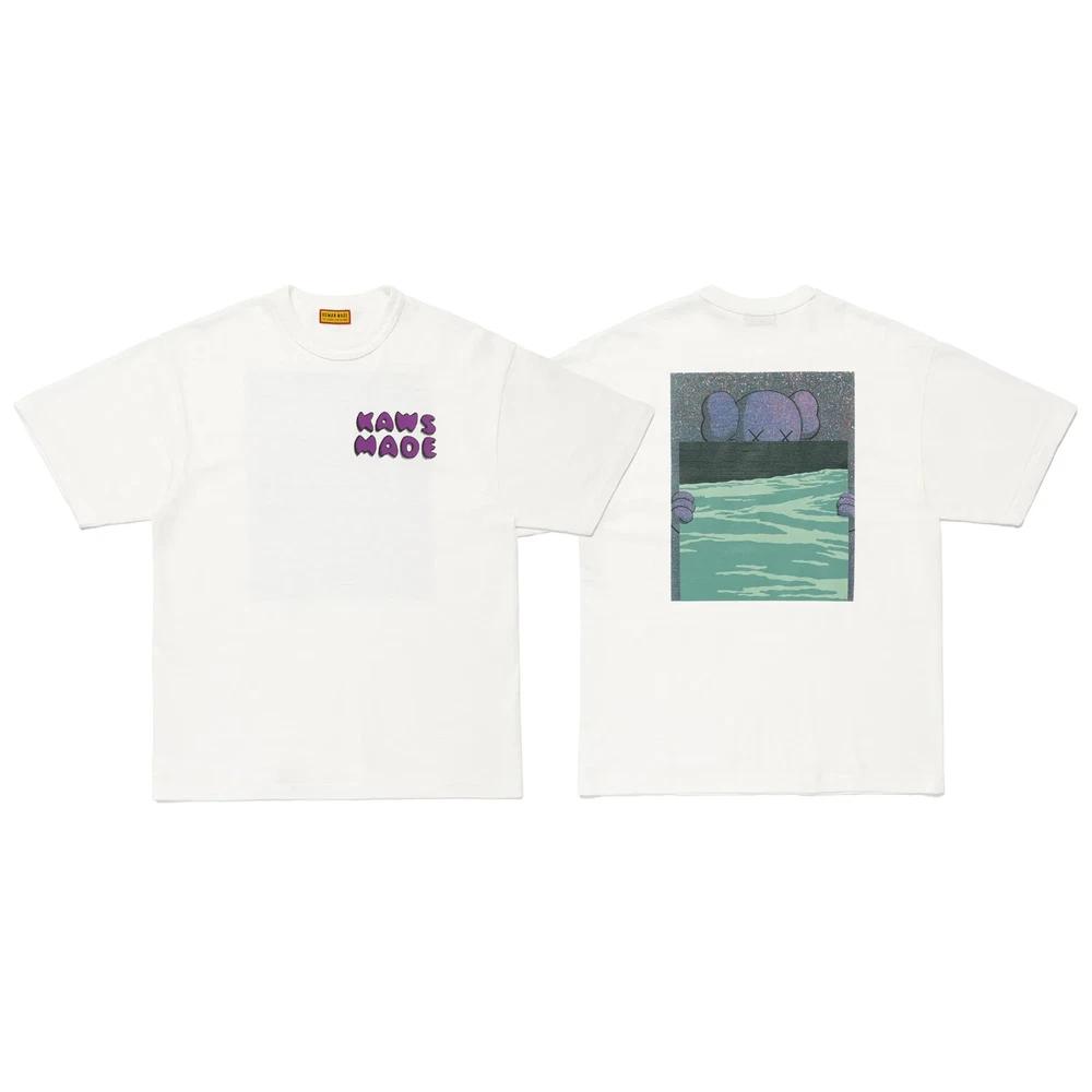 Huunisex Made X Kaws Kaws Made Graphic Tshirt 3 White Xx30te026 Made In Japan New