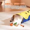 Kitoy Cat Cat Electric Cat Cat Toy Interactive Automatic Toy Electric Cat Mobile Long Tail Toy Ball with Simulated Bird USB Rechargeable Electric Cat