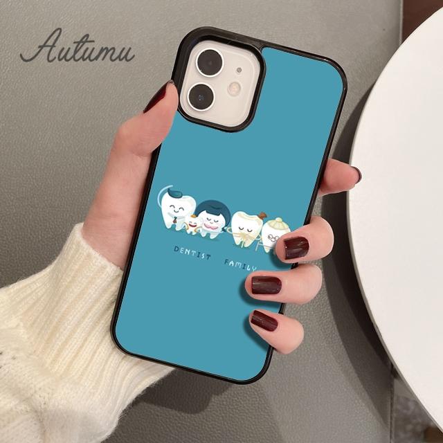

Чехол для телефона Cute Tooth Dentist для iPhone 11 12 13 14 Pro Max mini X XR XS SE 2020 6S 7 8 Plus Samsung Galaxy S21 S22 Samsung S22ultra