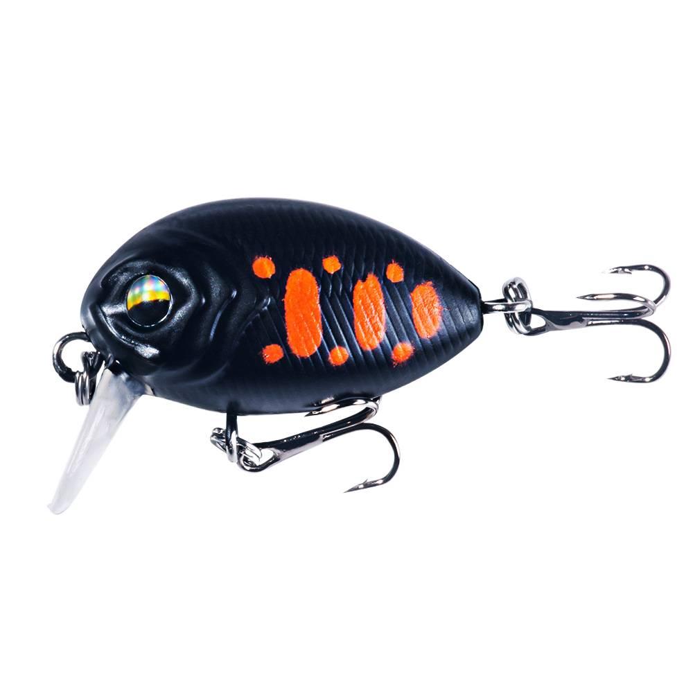 Rock Little Fat Fish Bait Full Set Micro Minnow Fake Bait Lure Floating Fishing Gear for Outdoor Fishing