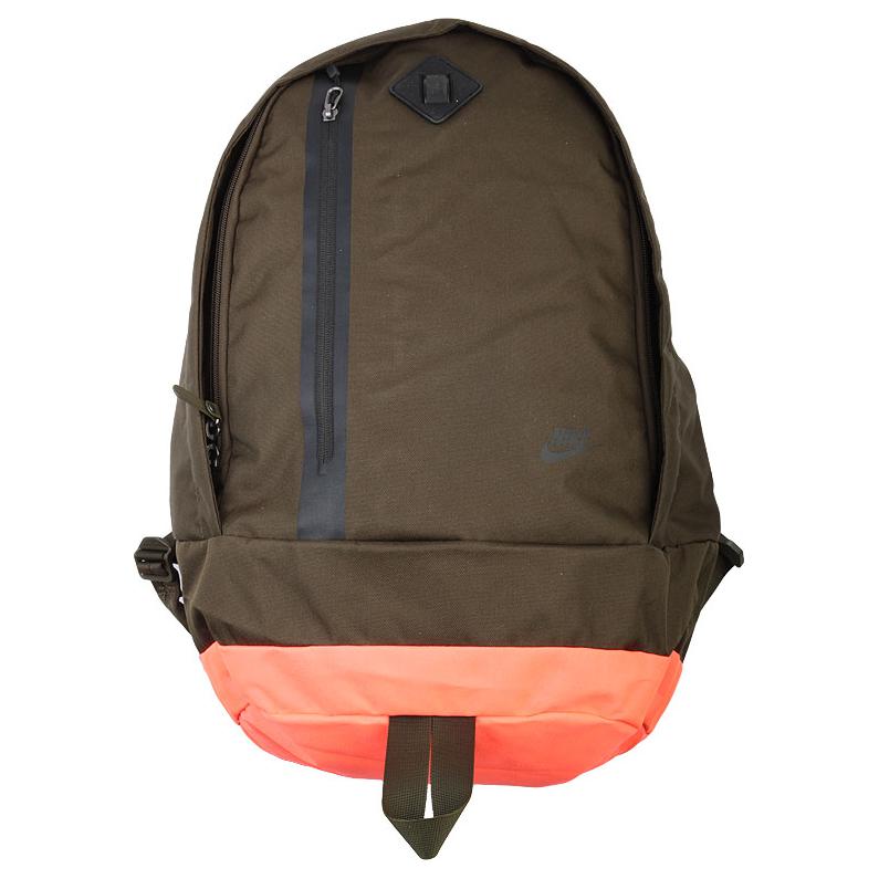 Nike Polyester Backpack Regular Men's Brown Casual BA5063-380