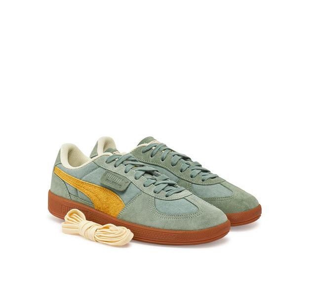Мужские кроссовки Puma Palermo weathered 401722 01 зелёные