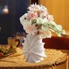 Ceramic Flower Holder for Home , Shell Design Office And Living Areas