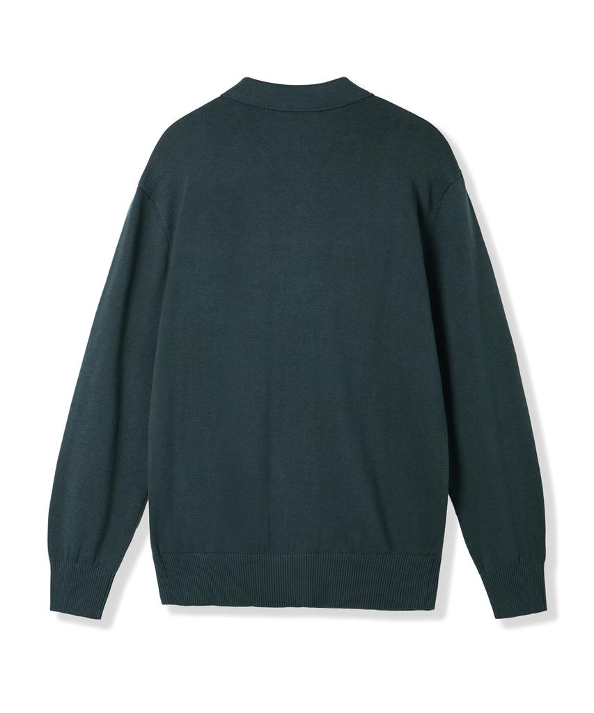USPOLOASSN Classic Cable Cara Knit _Deep Green