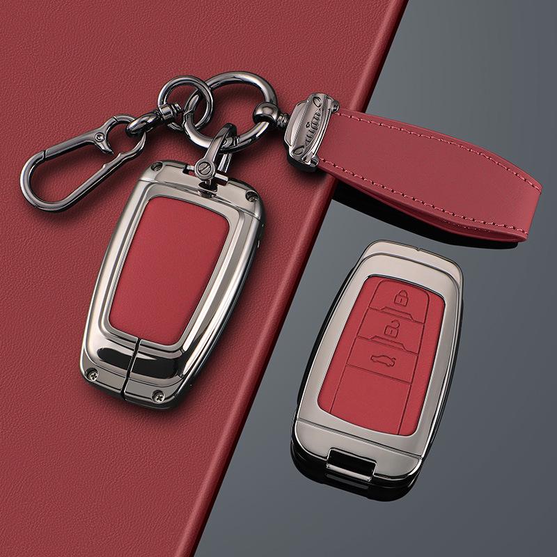 Toyota Key Covers: Compatible with Avalon, Camry, Corolla, Levin, Wildlander, RAV4, and Prado.