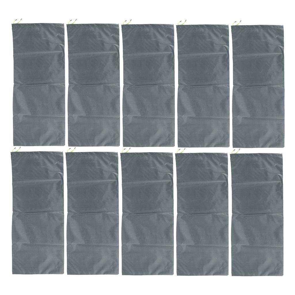 10 Stück Sandsäcke für Hochwasser Professionelle Leere Regendichte Hochwasserschutz-Sandsäcke für Haustür Garage