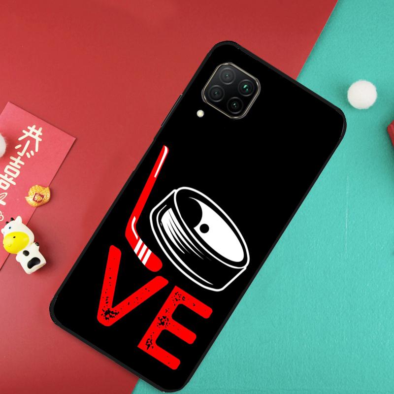 Ice Hockey Player For Huawei Nova 12S 9 10 SE 7i 8i 11i 12i Y60 Y61 Y70 Y72 Y73 Y90 Y91 P20 P30 P40 Lite Case