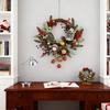 45cm Diameter Christmas Wreath Decorative Garland Keepsake Decorations Wreath For Indoor Outdoor Wall Window Porch Garage House