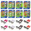 Hot Wheels Skate Basic Series Assorted Vehicle 16 Finger Skates with Box Ages Toys, Shoes, Set, 5+, Multi-Purpose, 987E-HGT46