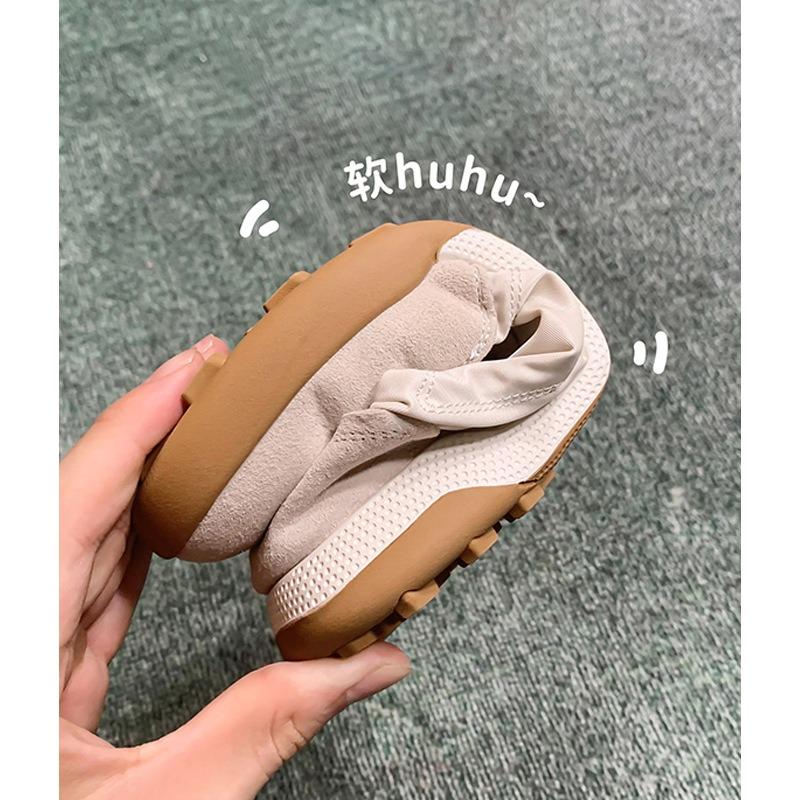 Premium Cowhide Edition~ Ballet Women's New Autumn Breathable Leisure Sports Versatile Little White Shoes