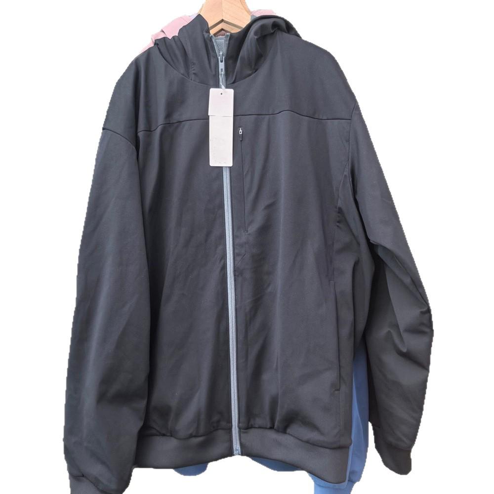 Men's Windproof Fleece Zipper Hooded Cardigan Jacket, Long Sleeve, Autumn/Winter Style 481182.