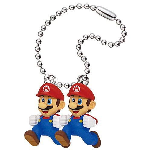 

Tomy Super Mario 3D World Fury World Mascot Брелок Gacha Gacha Capsule Игрушка [Takara Arts] + [6.Double Mario] (один предмет)