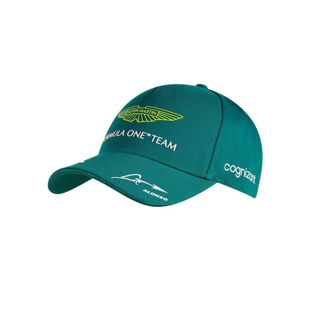 (A) Aston Martin Formula One F1 Baseball Cap Aston Martin Racing Team Alonso 2023