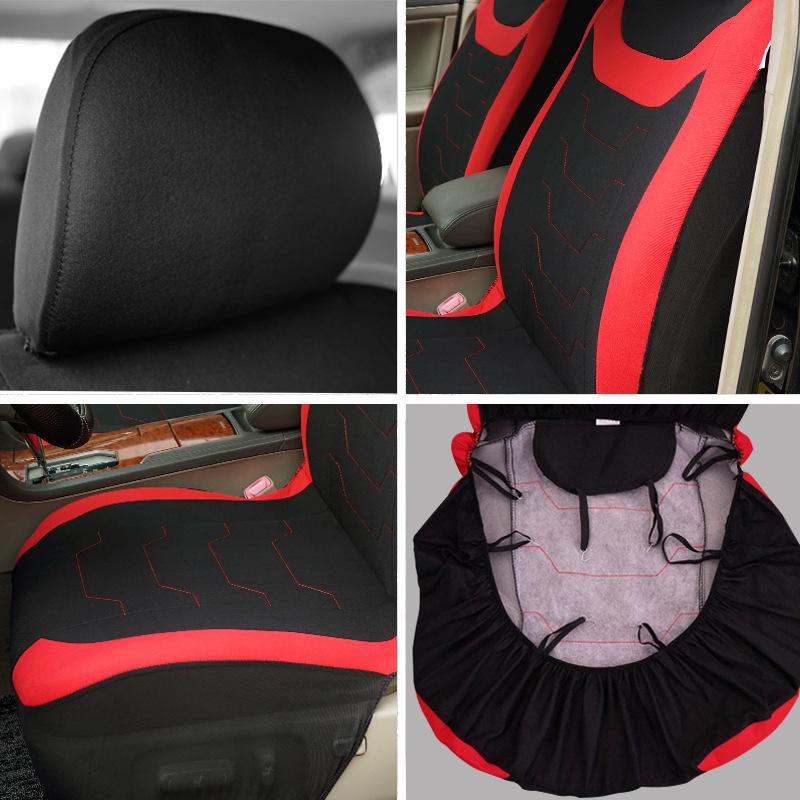 Universal Car Seat Cover Kit Full Seat Covers for Auto Car Seat Protect Luxury Breathable Mesh Seat Cover