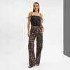 High Waist Straight Jeans Damen Locker Lässig Denim Hose Tägliche Straßenhose