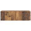 Wall Mounted TV Cabinet Reclaimed Wood Look 98 x 41 x 30 cm Particleboard