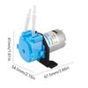 3*5 Size 12V DC Dosing Pump 12V/24V Voltage Peristaltic Design Aquarium Pump DC Powered DIY Compatible Analytical Water Pump