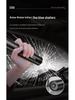 Rechargeable Tactical Flashlight - Super Bright Long-Range Spotlight with Extended Battery Life, Portable for Outdoor and Home Use.