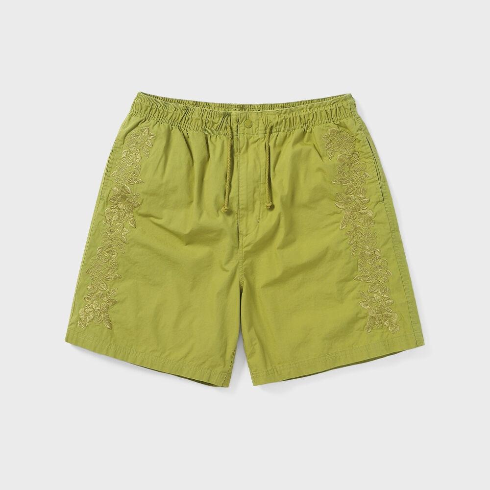 Thisisneverthat Цветочная вышивка Короткий Оливковый M