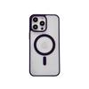 Suitable for Apple 16 Phone Case, Transparent Magnetic Attraction, IPhone15promax Protective Case, Frosted Acrylic 14 Simple