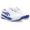 X GS Tennis Shoes Size 100 2E GEL-RESOLUTION (1044A081), Unisex, (White/Dark Cobalt), 20.5 Cm,