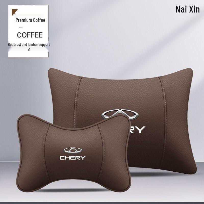 Fits Chery Tiggo 8 Plus, Tiggo 7, Arrizo 5, and Tiggo 5 X3 Car Headrests and Neck Pillows.