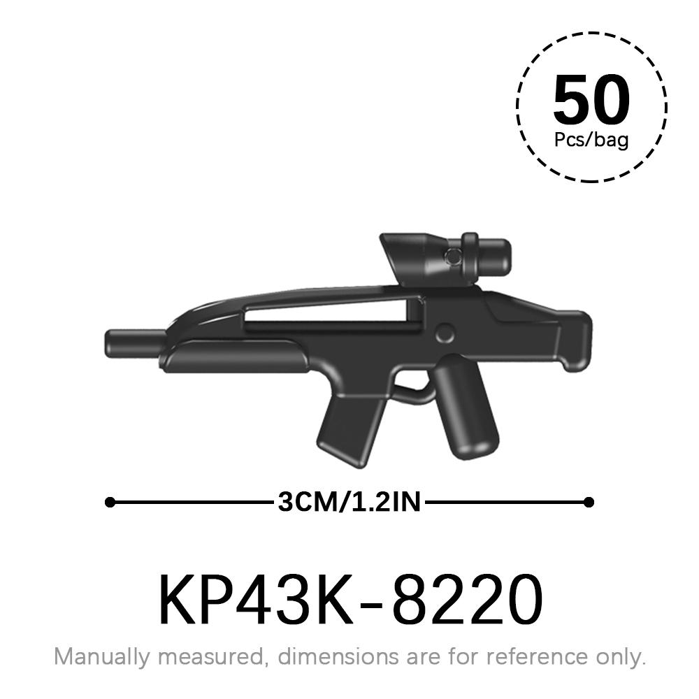 50pcs/lot Military Weapons Set SWAT WW2 Action Figures Parts MOC Bricks Star WW2 Corps Gun Accessories Building Blocks Kids Toys