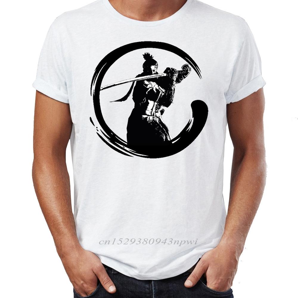 Mens T Shirt Sekiro Shadow Die Twice Awesome Artwork Printed Mens Tshirt Hip Hop Streetwear New Arrival Male Clothes