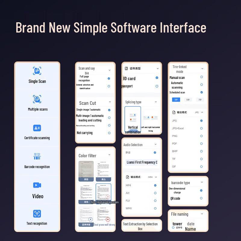 Deli GK600 A4 10MP Document Camera
