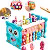 Magic Educational Box On Wheels Owl Sorter Cymbal Hammer