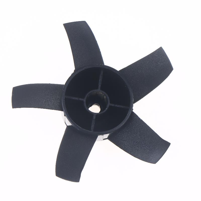Duct Fan 64Mm 5-Blade No Motor For Rc Edf Jet Airplanes Toy Parts Mounting 3.0Mm Motor Shafts