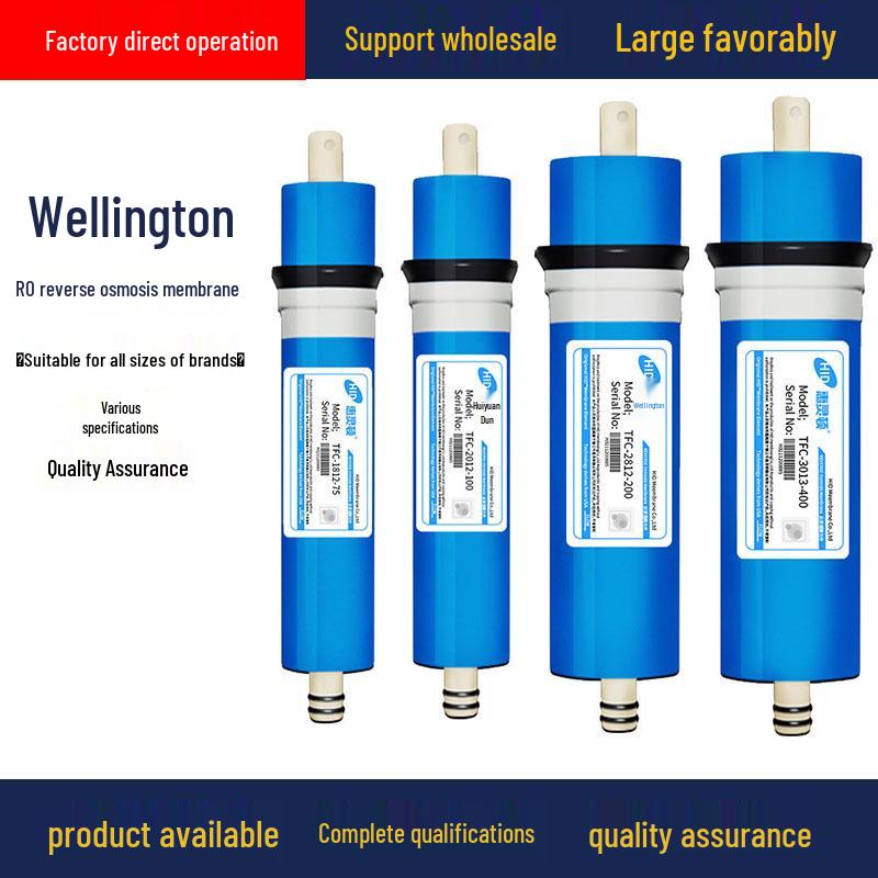 Wellington RO Membrane - Genuine Universal Filter for Reverse Osmosis Water Purifiers (75g, 100g, 400g).