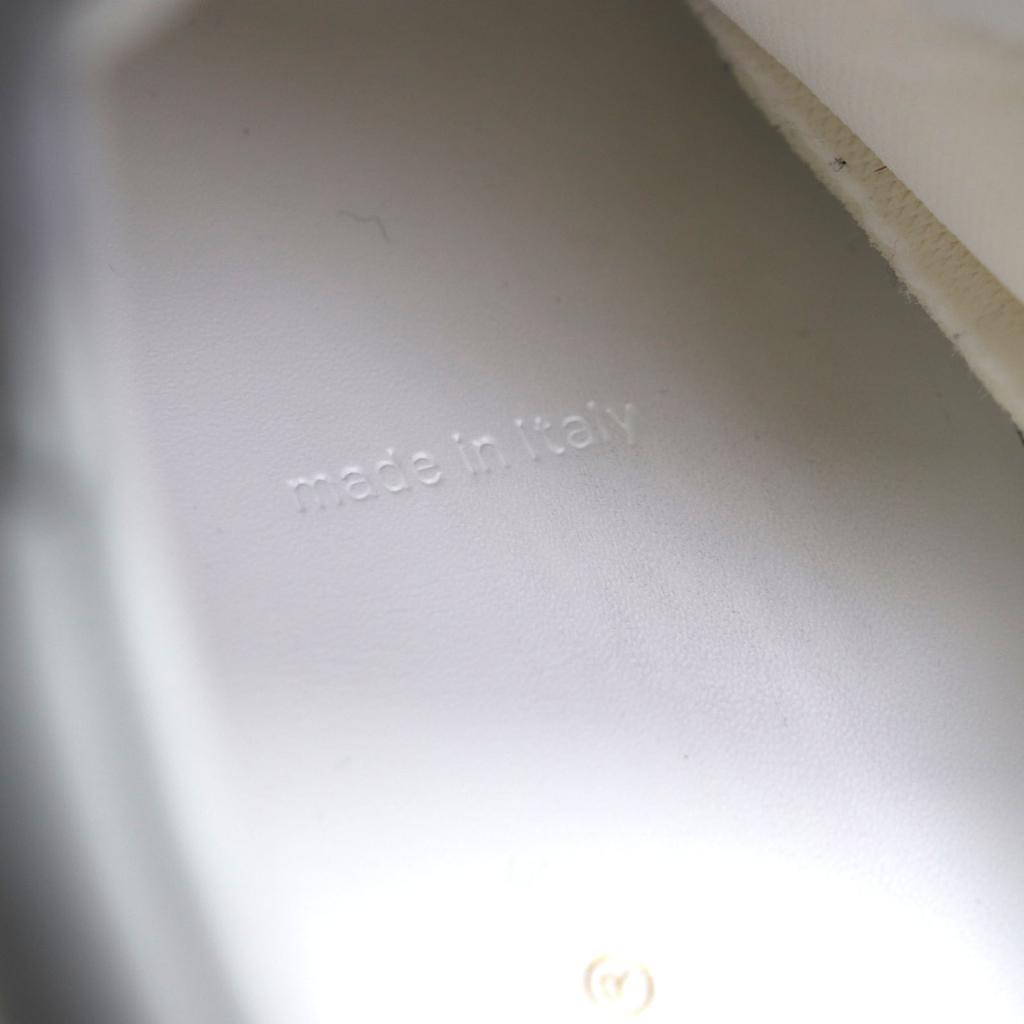 Excellent LOUIS VUITTON Low cut sneakers white leather mens 10 Used