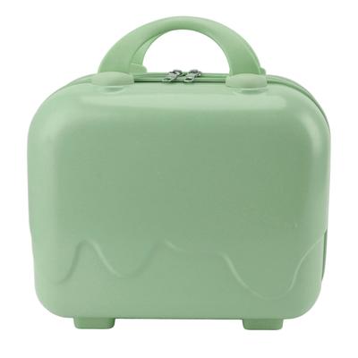 14in Small Travel Hand Luggage Mini Carry On Luggage Hard Shell Travel Case with Anti Slip Standing